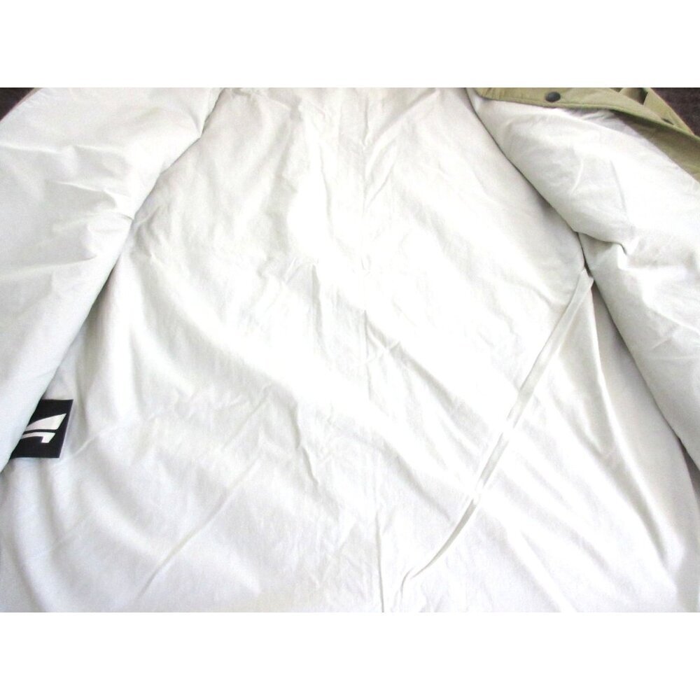 OOBE Brand Men's Eades Snap Front Overshirt Buckwheat Light Brown NWT - Picture 7 of 7